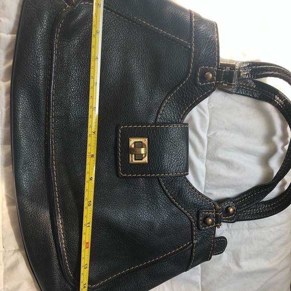 Rafe New York blue leather handbag - Picture 4 of 7